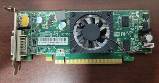 Lenovo NVIDIA GT 720 1gb Pci-e X16 Video Card 00PC597 Dual DisplayPort LP  for sale online