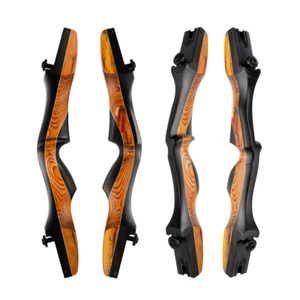 CNC machined archery wood handle laminated dymond wood 19" 21" 23" 25" ILF Riser - Picture 1 of 12