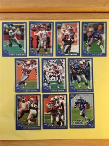 2000 Topps New England Patriots Team Set 10 Cards - Picture 1 of 1