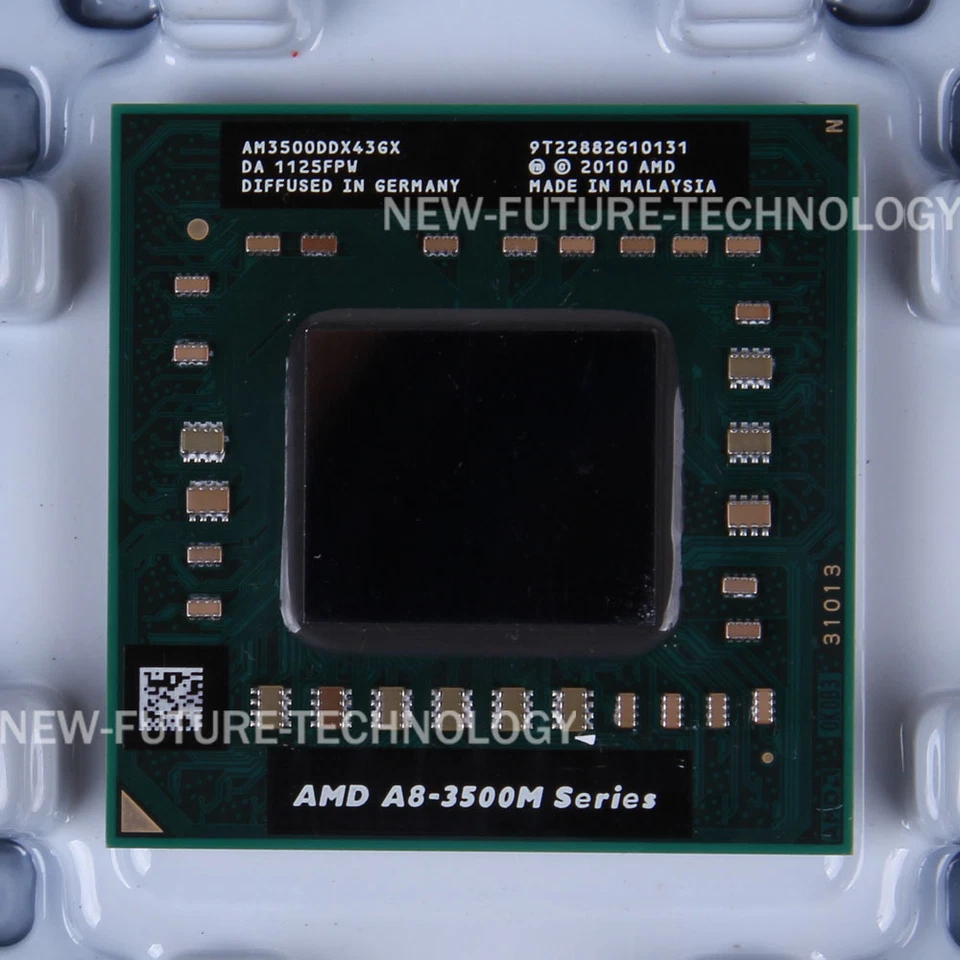AMD A-Series A8-3500M (AM3500DDX43GX) CPU 1MB Processor 1.5 GHz Socket FS1 - Image 1 of 1