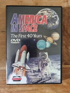 AMERICA IN SPACE~THE FIRST 400 YEARS + APOLLO 13 HISTORICAL FILM~1999 Free P&P - Picture 1 of 3