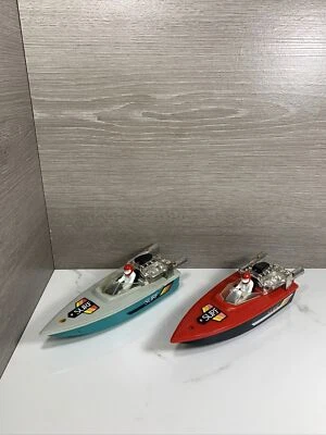 (2) 罕见老式 80 年代塑料船冲浪赛车 — 第 1/4 张图片