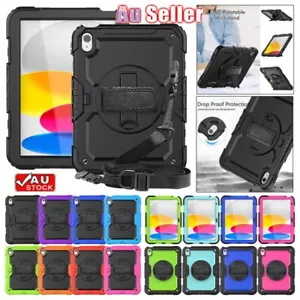 Heavy Duty Case Screen Full Cover Stand For iPad 11th 10th 9th 8th 7th 6th 5 Gen - Picture 1 of 145