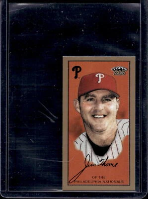 2003 Jim Thome Topps 205 Mini Polar Bear   #83 - Image 1 of 2