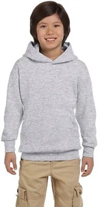 Hanes Jungen EcoSmart Fleece Pullover Hoodie Sweatshirt, Ash, Small - Bild 1 von 2