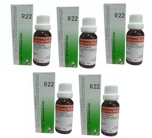 🌿 Dr. Reckeweg R22 Homeopathic Drops 22ml Support for Nervous Disorde 5 Bottle - Picture 1 of 6