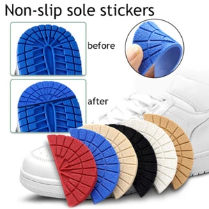 1 par de almohadillas protectoras antideslizantes para reparación de zapatos suela de talón antideslizante de goma✅ - Imagen 1 de 35