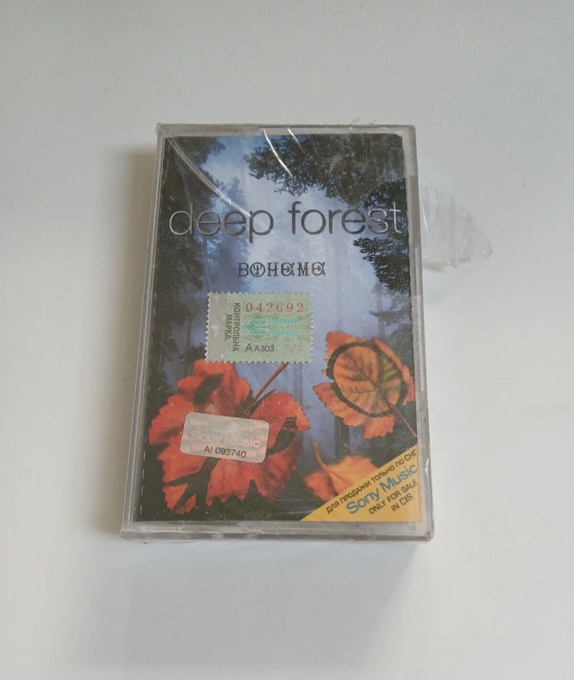 DEEP FOREST BOHEME CASSETTE TAPE SONY COLUMBIA RUSSIA 1995 NEW SEALED - Image 1 of 1