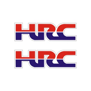 Stickers plastifiés HRC Honda - Hornet CBR NSR - 14cm x 4cm - Imagen 1 de 1