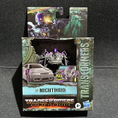 Hasbro Transformers Rise of the Beasts Flex Changer Nightbird 4" Action Figure - Image 1 of 4