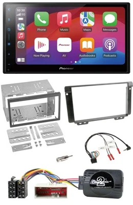 Pioneer DAB USB Lenkrad Bluetooth 2DIN Autoradio für Land Rover Freelander 2004- - Bild 1 von 4