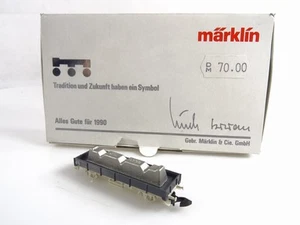 ¡Precio especial! Märklin modelo especial cambio de año 89/90 vagón plano lingotes de zinc, embalaje original - Imagen 1 de 2
