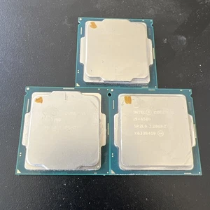 (Lot W/3 Intel Core i5-9500 SRF4B i5-7500and i5-6500 - Zdjęcie 1 z 5
