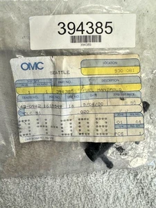 Conjunto de colector de riel de combustible Johnson Evinrude OMC pieza OEM # 394385 - Imagen 1 de 2