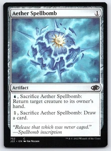 Aether Spellbomb - Jumpstart 2022 - Magic The Gathering - Casi Como Nuevo - Imagen 1 de 1