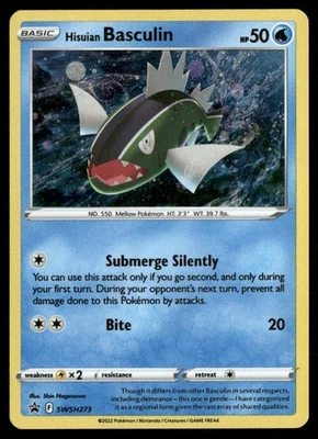 SWSH: Sword & Shield Promo Cards #SWSH273 Hisuian Basculin - Image 1 of 2