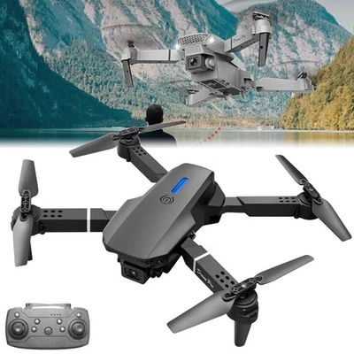 FPV Drohne mit Kamera, HD 4K Faltbare WiFi Drohne Lange Flugzeit RC Quadcopter - Bild 1 von 4