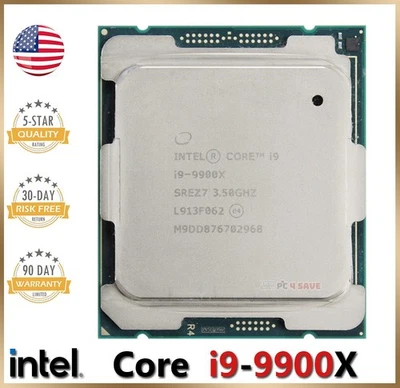 Intel Core i9-9900X CPU SREZ7 3.50GHz 10-Core 19.25M LGA2066 Desktop Processor - Image 1 of 2