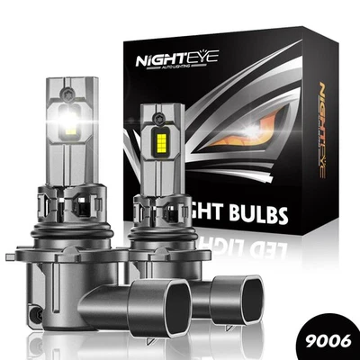 Paar 9006 HB4 LED Auto Scheinwerfer 30000LM Halogen Mit Zulassung Super Hell Wei - Bild 1 von 4