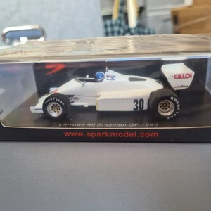 Sealed Spark 1/43 model S5779 Arrows A6 1983 Brazilian GP - Serra - Picture 1 of 4
