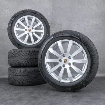 Original Porsche 19 Zoll Felgen Cayenne Winterräder Winterreifen 9Y0.601.025 - Bild 1 von 3
