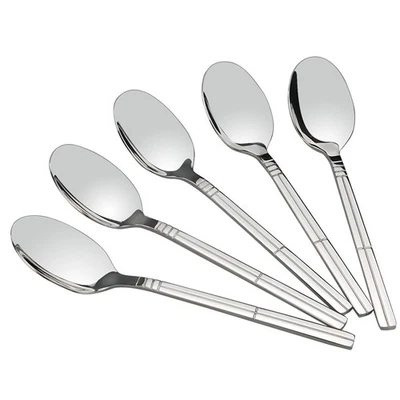 Stainless Steel Dessert Spoons, 6.7 Inches, 12 Piece Small Spoons for Dessert - Imagem 1 de 4