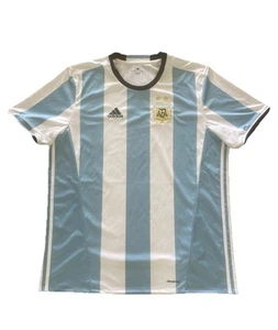 Adidas 2016/17 Argentina AFA Home Soccer Jersey Football Shirt Kit XL ClimaCool - Picture 1 of 10