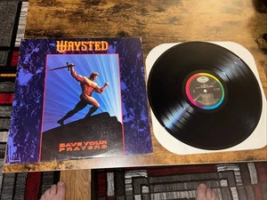 Waysted - Save Your Prayers LP 1986 Heavy Glam Hair Metal - Vinyl VG+ - Picture 1 of 10