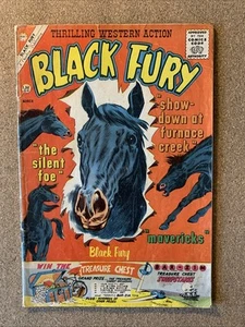Black Fury Western #29 FN- UK Price Variant Charlton 1961 - Picture 1 of 19