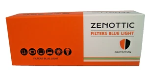 Zenottic Square Frame Glasses Eyewear Filters Blue Light 1-25 - Picture 1 of 4