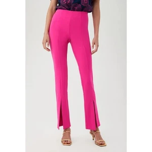 Neu mit Etikett Trina Turk Damengröße 2 Carine 2 Hosen HEISS PINK Arbeitskleidung verkürzter Schlitz UVP $ 248 - Bild 1 von 15