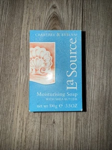 Crabtree & Evelyn La Source Savon Hydrating Shea Butter Moisturizing Soap Bar - Picture 1 of 3