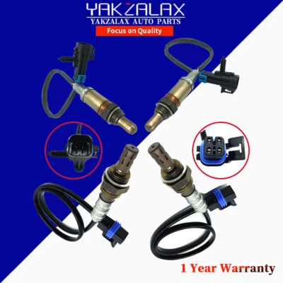 Sensor de oxígeno 4X para Cadillac Escalade 2007 Chevy Tahoe GMC Yukon aguas arriba aguas abajo Foto 1 de 4