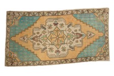 4x8 Vintage Distressed Oushak Rug Runner