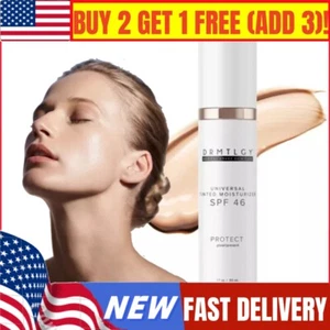 DRMTLGY Anti-Aging Tinted Moisturizer SPF 46 Universal All-In 1 Face Sunscreen - Picture 1 of 10