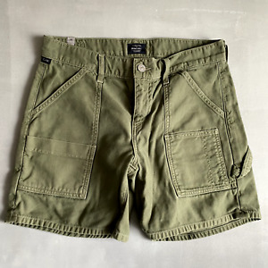 Citizens of Humanity Shorts Womens 26 Olive Cargo work outdoor