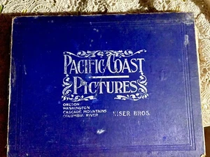 KISER Bros PAZIFIKKÜSTE BILDER 1904 Antik Foto Berg OREGON WASHINGTON - Bild 1 von 16