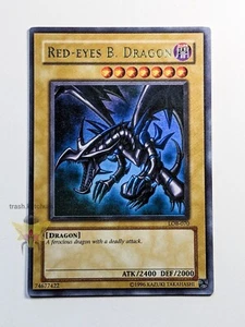 Yu-Gi-Oh! | Red-Eyes Black Dragon "Error/OC" | LOB-056 Ultra selten 2002 | LP - Bild 1 von 3