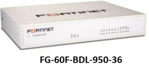 Fortinet FortiGate FG-60F Network Firewall Switch +3 year 24x7 FortiCare UTP - Picture 1 of 5