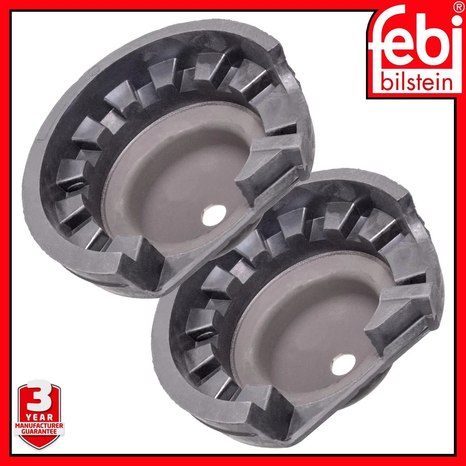 2 Front Coil Spring Cover Plates Febi 103461 For Opel Vauxhall Vivaro 91165310 - Image 1 of 4