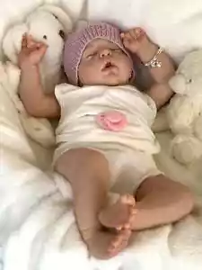High Quality Soft Body Skin Reborn Doll Lifelike Unisex Baby Boy Girl Toy Gift - Picture 1 of 7
