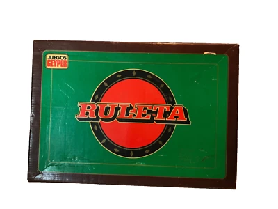 RULETA BY JUEGOS GEYPER 1970'S SPANISH VERSION OF THE CLASSIC ROULETTE - Image 1 of 4