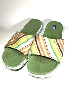 Keds Womens Sandals RETRO MidCentury Multi Color Stripes Slides Slip On Sz 9-1/2