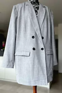 NEU! WITT Long Blazer Jacke Damen XXL XXXL 48 Grau meliert Heine - Bild 1 von 4