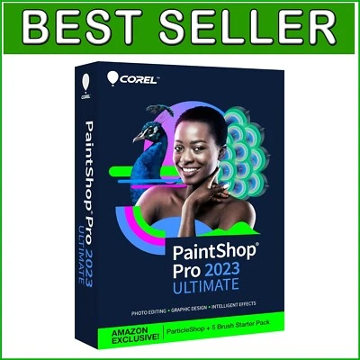 PaintShop Pro 2023 Ultimate: Comprehensive Photo Editing & Graphic Design Suite - Image 1 of 4