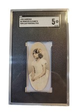 1935 Princess Elizabeth Queen Rookie Card Carreras Popular Personalities SGC 5