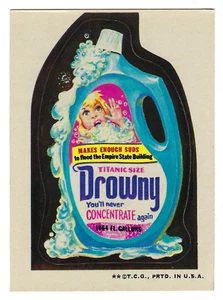 1973 Topps Wacky Packages 3rd Series 3 DROWNY tb nm- - Picture 1 of 1
