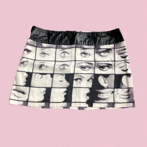 miss sixty mini eye graphic print y2k skirt - Picture 1 of 6