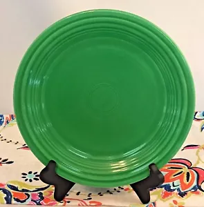 Vintage Fiestaware Medium Green Lunch Plate Fiesta Luncheon Plate 1950s - Picture 1 of 6