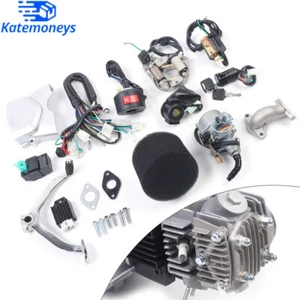 Motor semiautomático 3 velocidades con 1 ajuste inverso Pit ATV quad bike Go Kart 125cc - Imagen 1 de 11